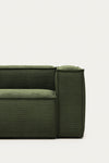 LILY 2 SEATER SOFA IN GREEN