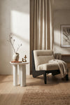 JA3 WHITE SIDE TABLE