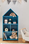 CLARA LITTLE HOUSE BLUE SHELF