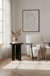 JA3 BLACK SIDE TABLE