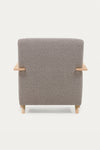 ALICICA ARMCHAIR IN LIGHT GREY BOUCLE