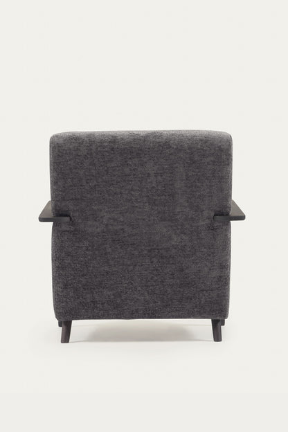 ALICICA ARMCHAIR IN GREY CHENILLE