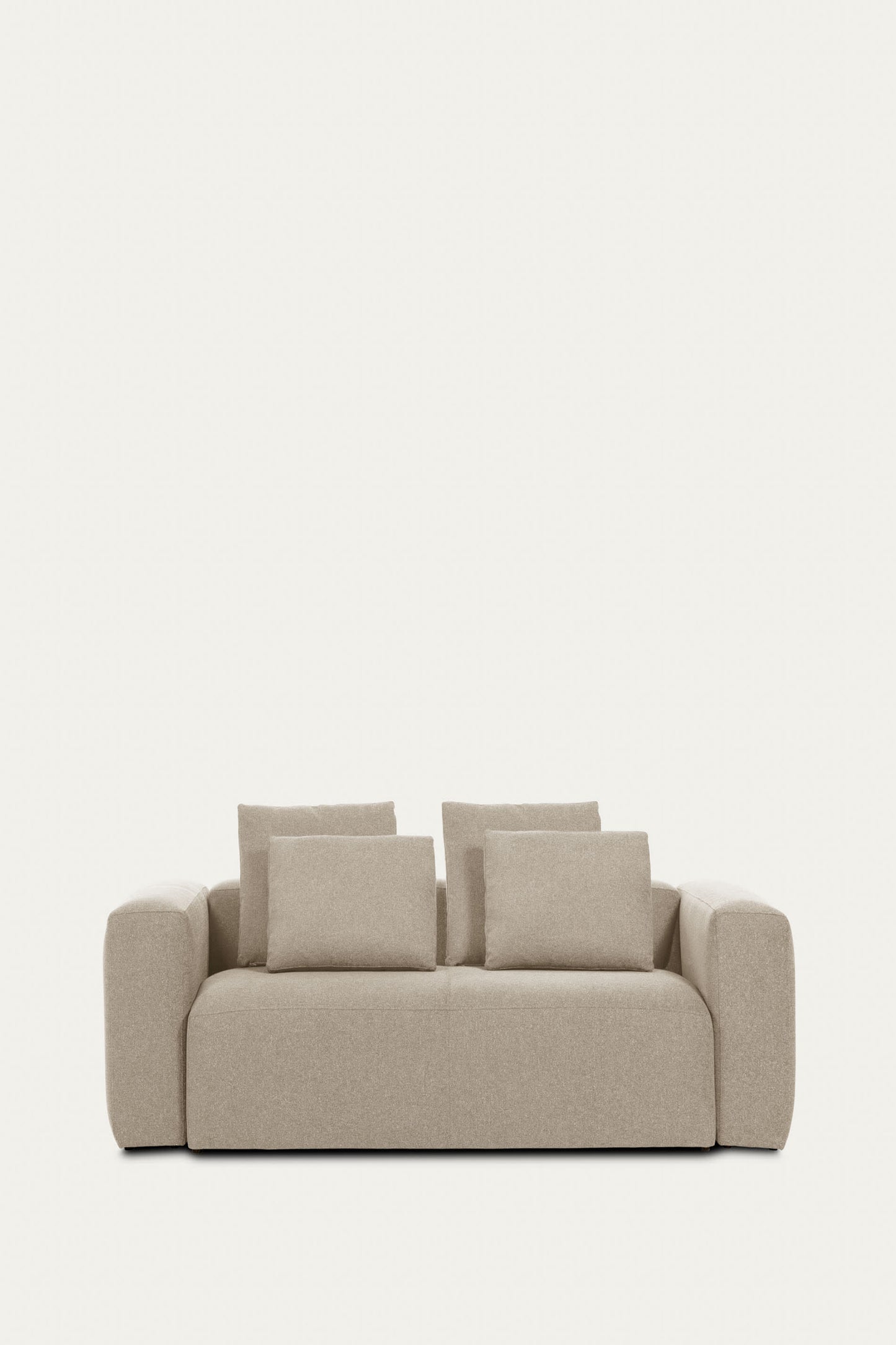 LILY 3 SEATER SOFA IN BEIGE