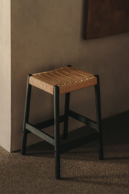 ELLIE BLACK STOOL