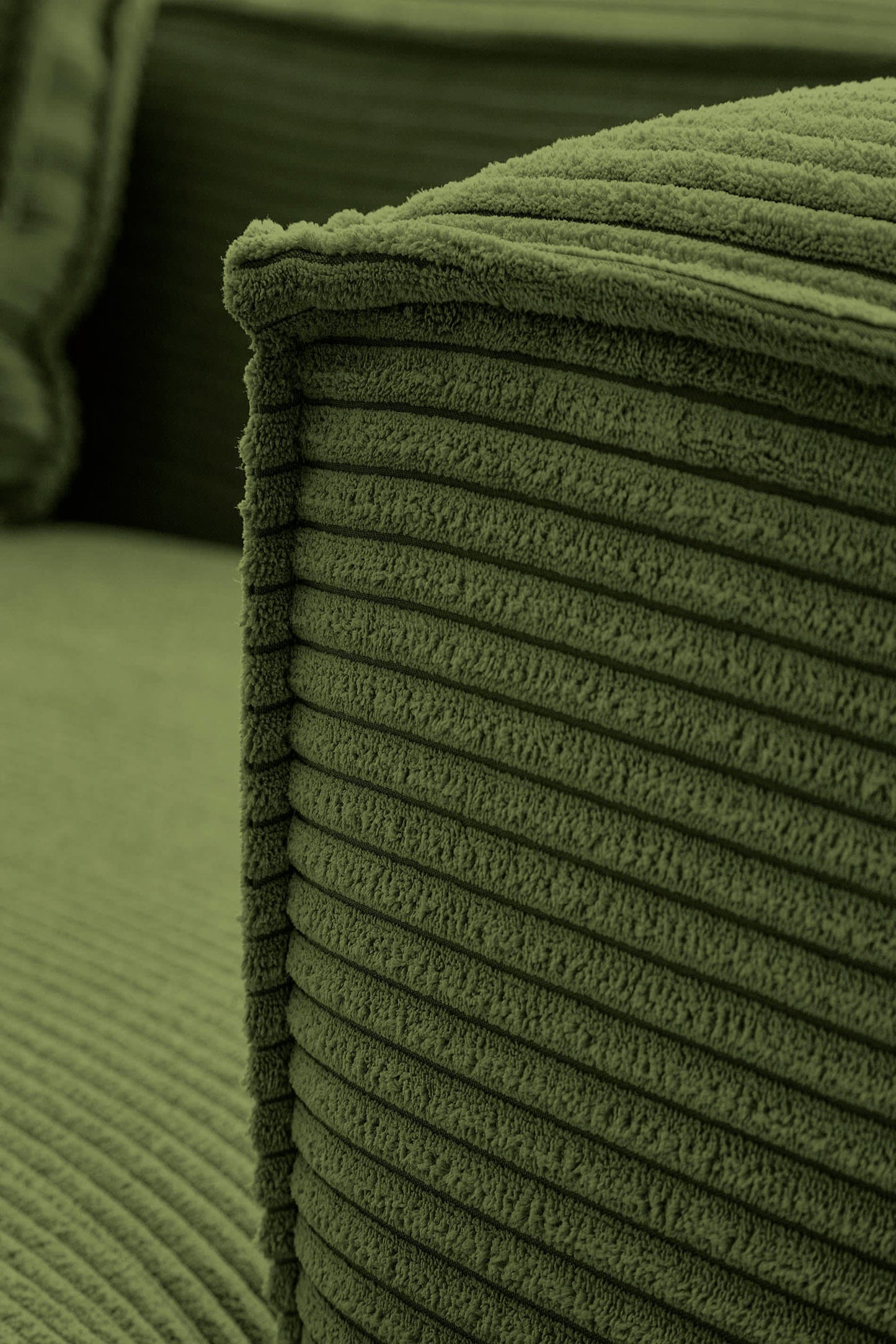 LILY 3 SEATER SOFA IN GREEN