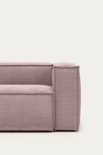 LILY 3 SEATER SOFA IN PINK