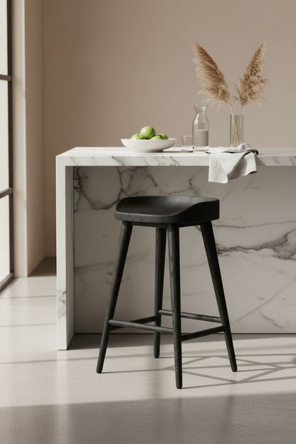 ODESSA OAK WOOD BAR STOOL