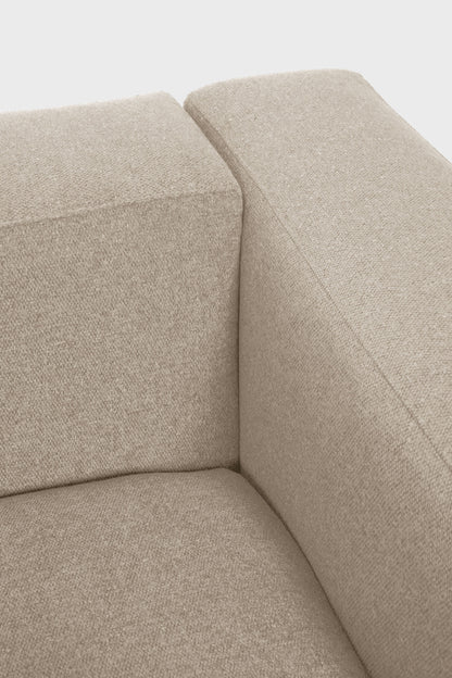 LILY 3 SEATER SOFA IN BEIGE