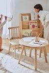 QUINN LIGHT BEIGE KIDS CHAIR