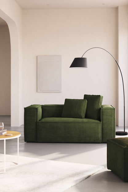 LILY 2 SEATER SOFA IN GREEN