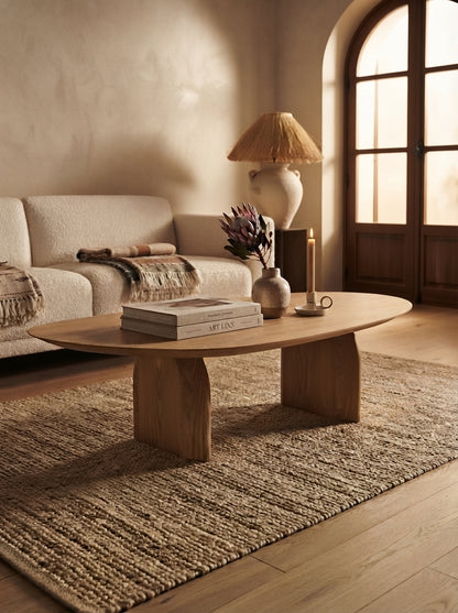 CALLA NATURAL OAK COFFEE TABLE