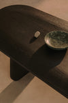 SAGE NATURAL OAK COFFEE TABLE IN BALCK