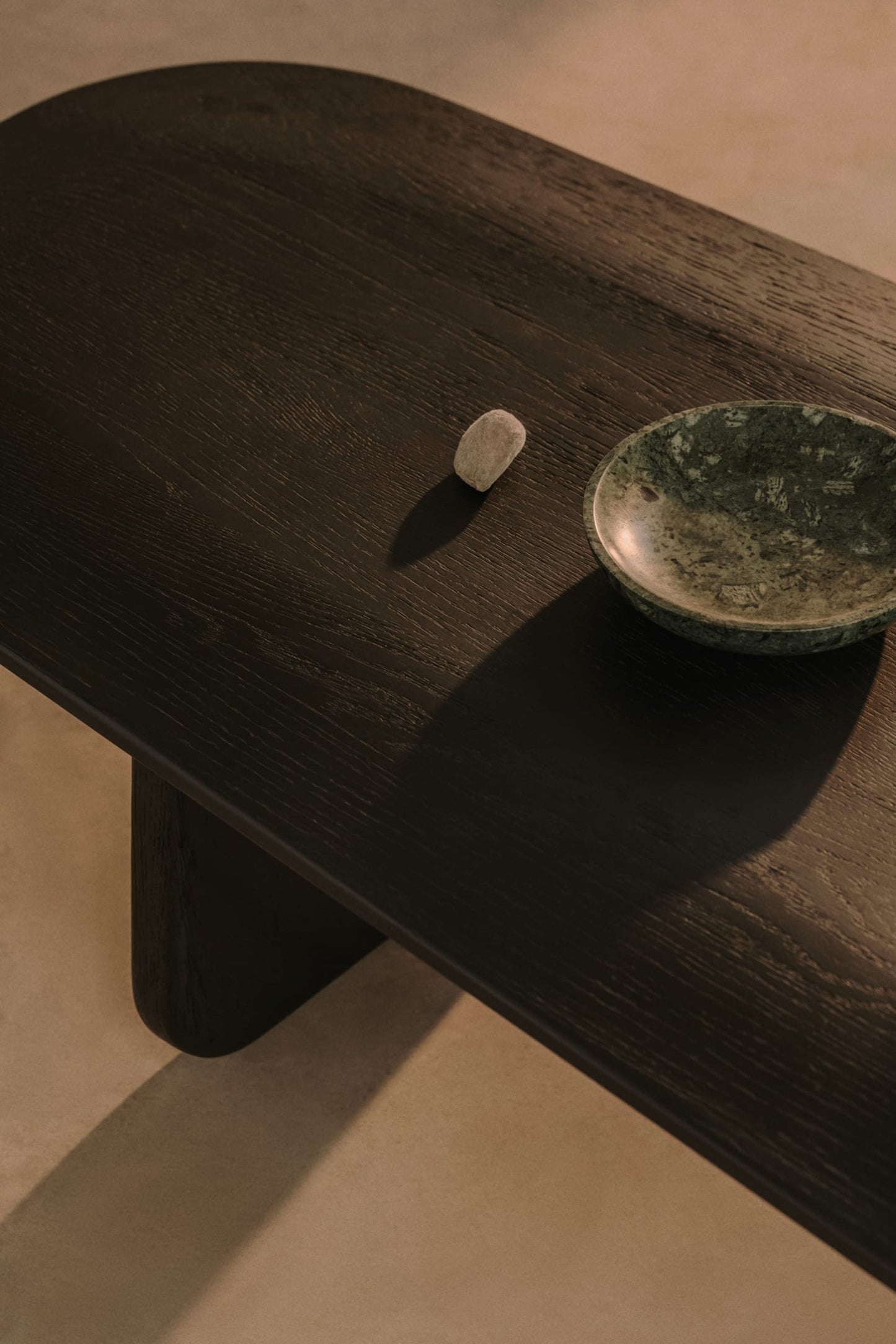 SAGE NATURAL OAK COFFEE TABLE IN BALCK