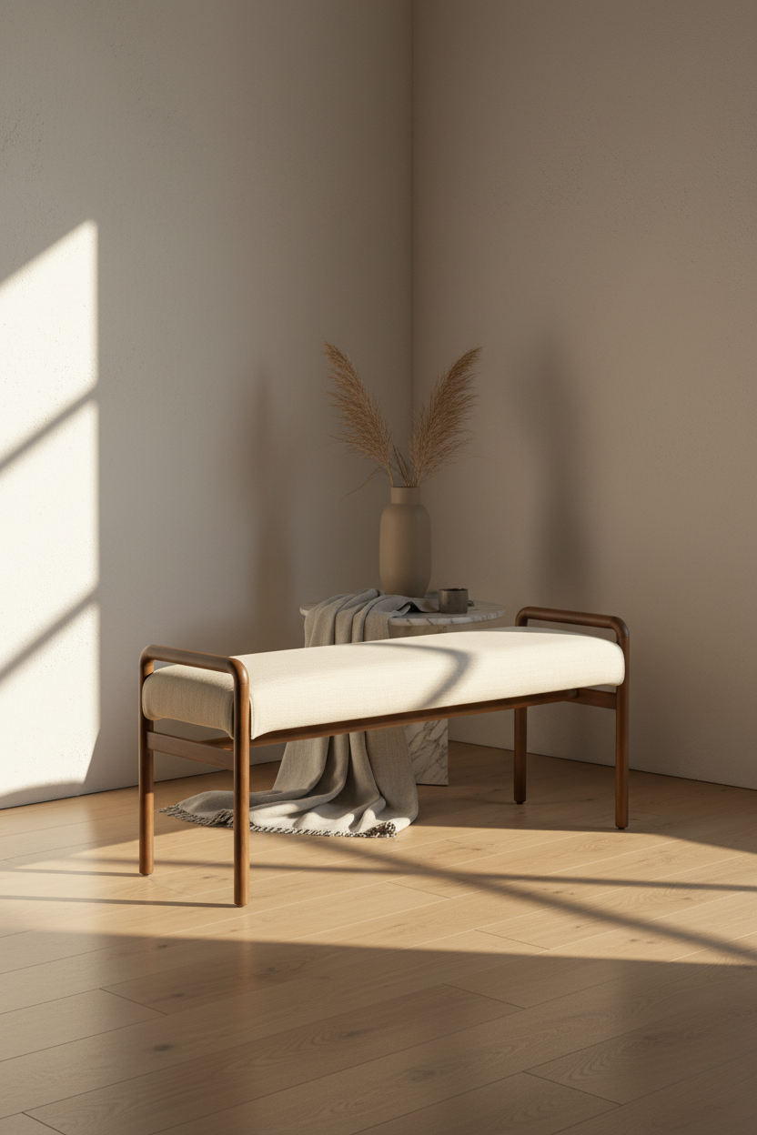 SKYLAR DARK BROWN BENCH