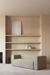 LILY 3 SEATER SOFA IN BEIGE