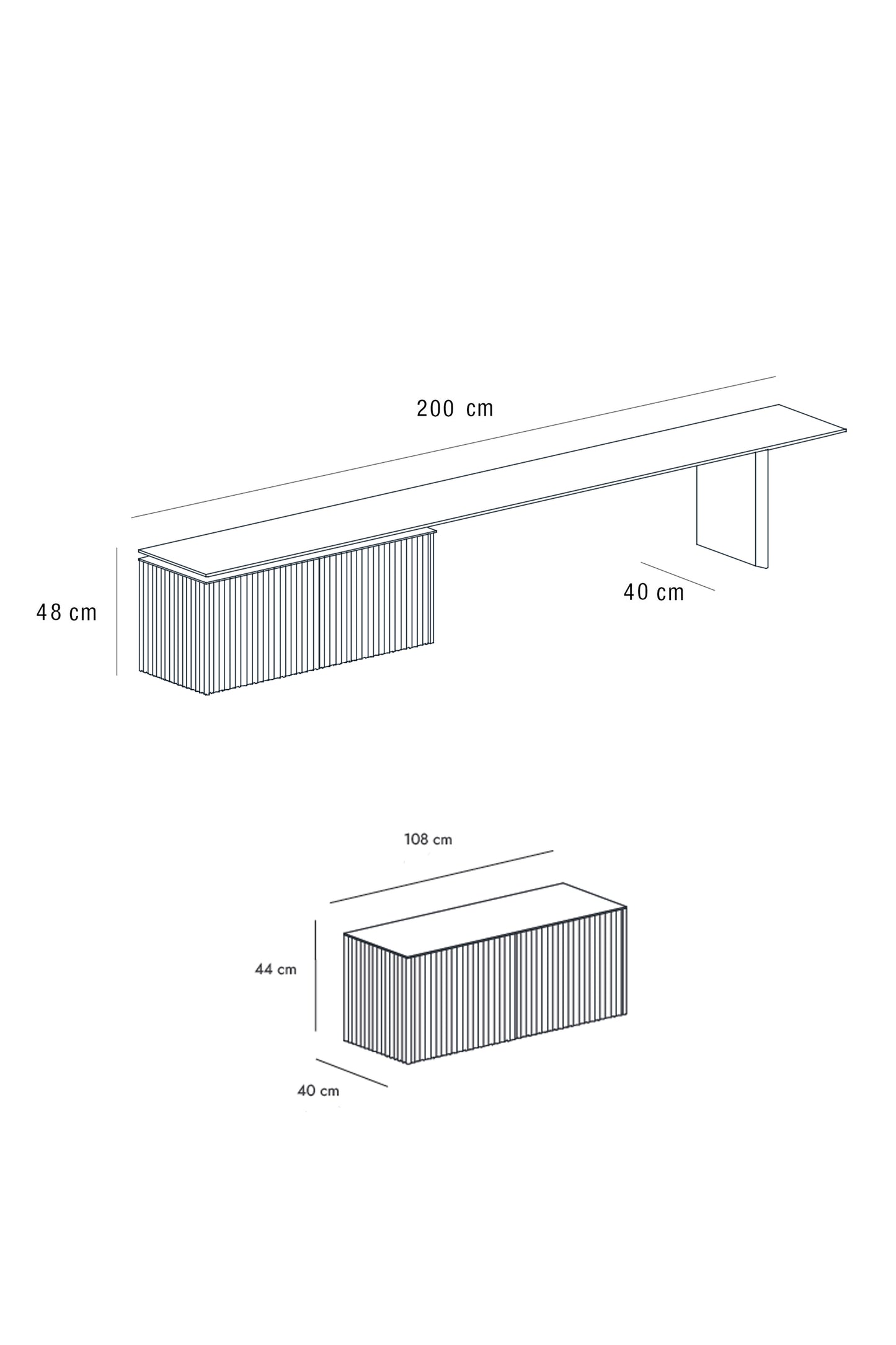 VELASCA NATURAL OAK TV UNIT