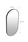 OVAL VANITY MIRROR