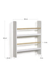 LUNA WHITE SHELF