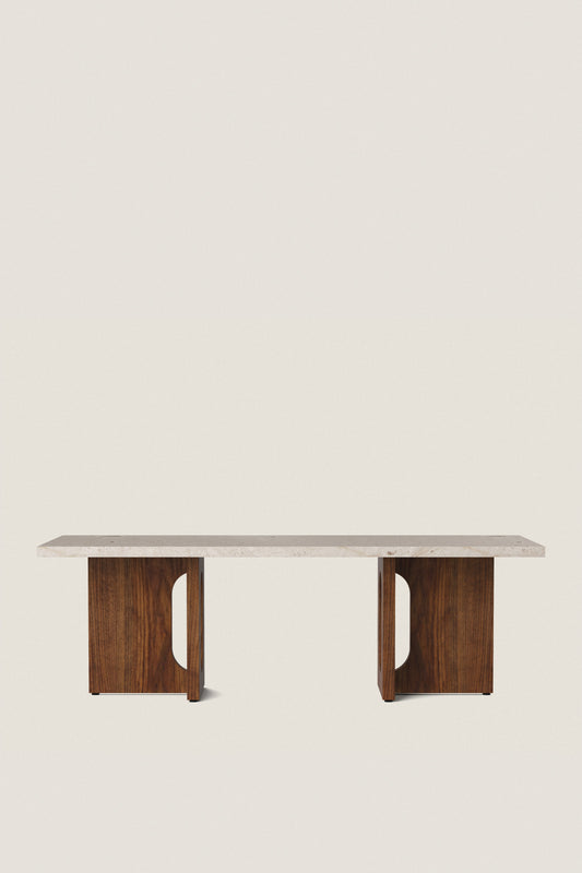 T O  WALNUT l KUNIS BRECCIA  COFFEE TABLE