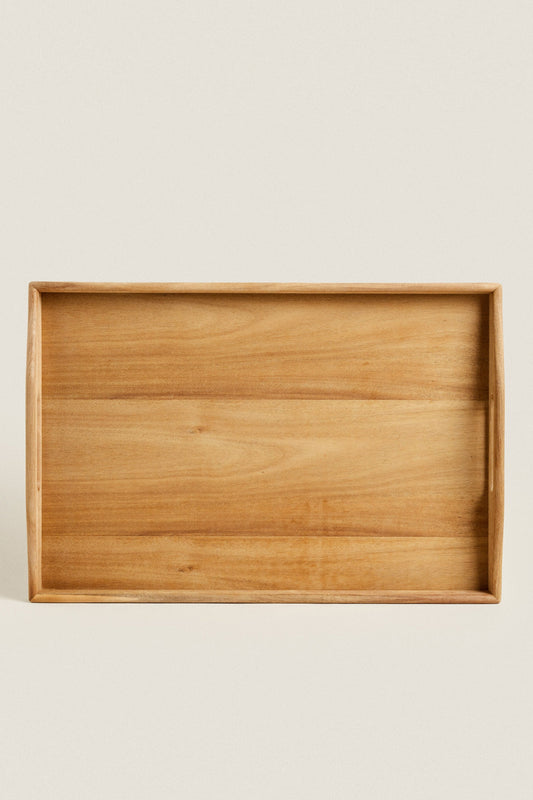 WOODEN BREAKFAST TRAY 60