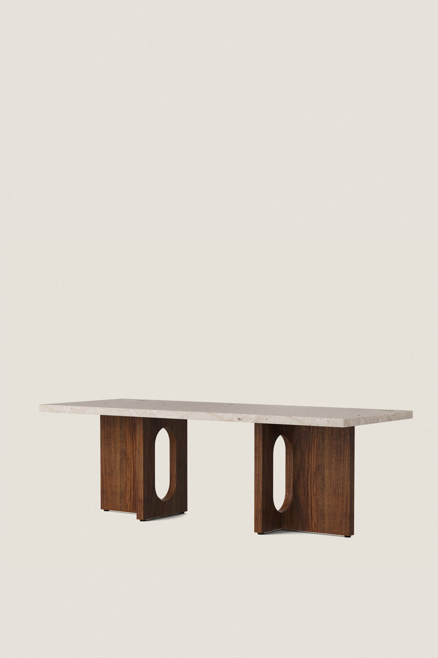 T O  WALNUT l KUNIS BRECCIA  COFFEE TABLE