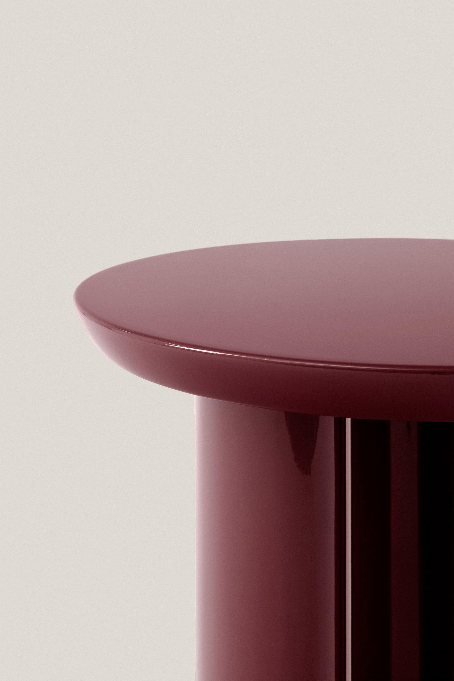 JA3 RED SIDE TABLE