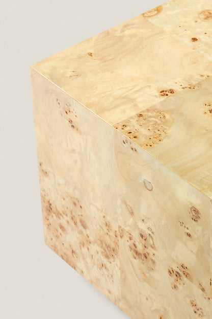 MAPPA BURL VENEER COFFEE TABLE