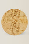 MAPPA BURL VENEER SIDE TABLE