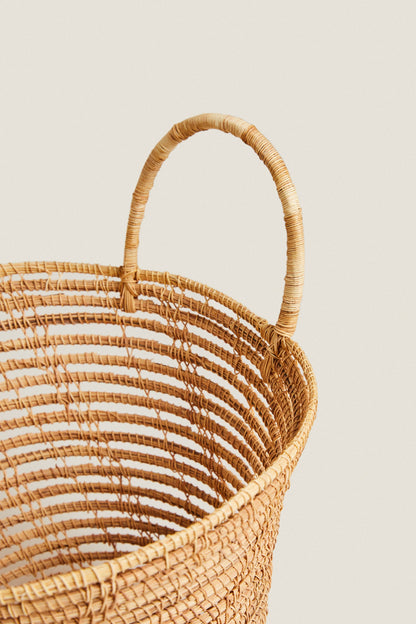 ROUND BASKET WITH TWO EARS