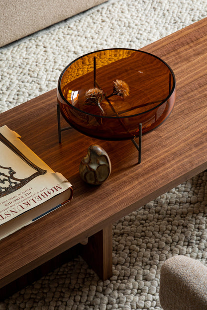 T O WALNUT COFFEE TABLE