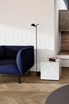 PLINTH CUBIC CARRARA SIDE TABLE