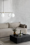 PLINTH NERO COFFEE TABLE 100