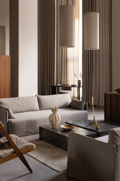 PLINTH NERO COFFEE TABLE 100