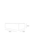 PLINTH CARRARA COFFE TABLEE 100