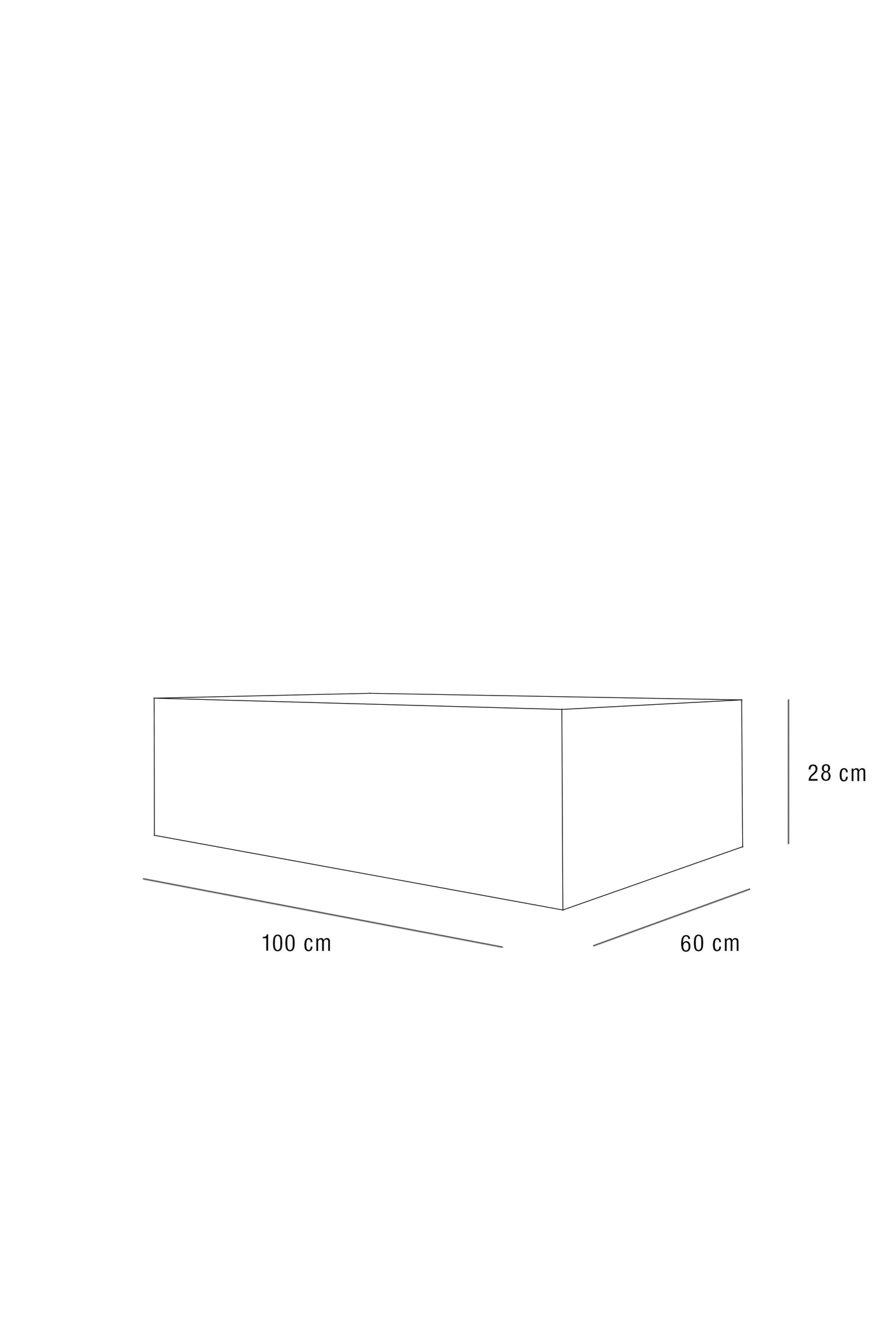 PLINTH CALACATTA COFFEE TABLE 100