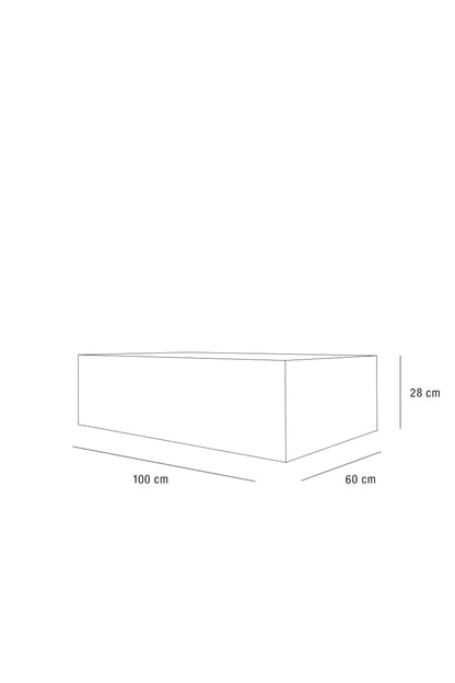 PLINTH CALACATTA COFFEE TABLE 100